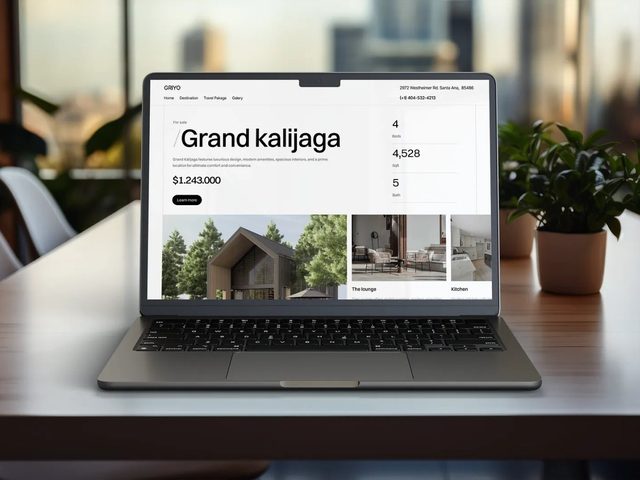 Griyo real estate website