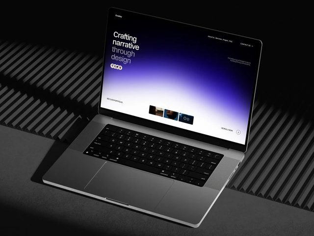Oxaley creative agency website