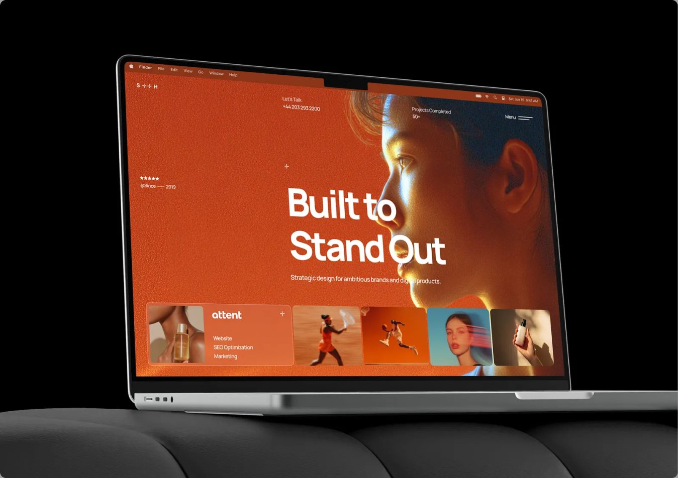 Shora website design